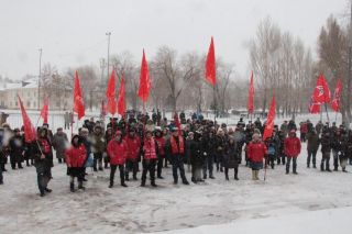 Митинг в Куйбышевском районе Самары «За социальную справедливость! За Павла Грудинина!»