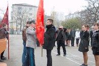 Краснодарский край. Акция «Знамя нашей Победы» прошла в городе-герое Новороссийске