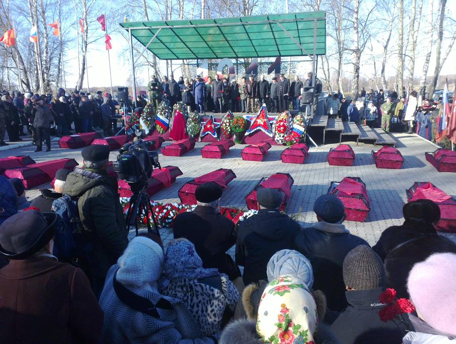Подольские коммунисты и комсомольцы почтили память красноармейцев, погибших в сражении за Москву 
