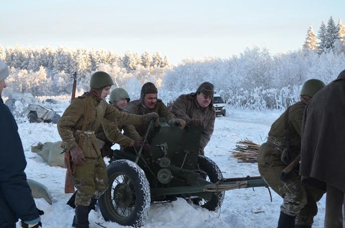 Ленинградские комсомольцы приняли участие в военно-исторической реконструкции «Изгнание. Год 1944»