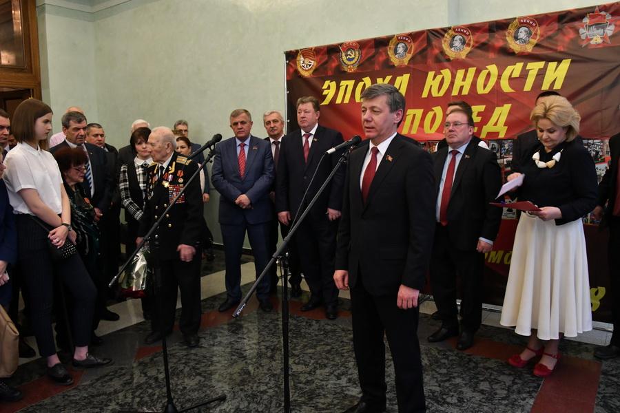 «Эпоха юности и побед». Г.А. Зюганов выступил на открытии выставки, посвященной 100-летию Ленинского Комсомола