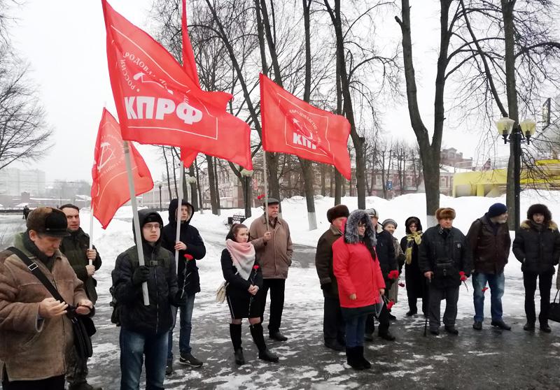 День памяти И.В. Сталина в Иваново