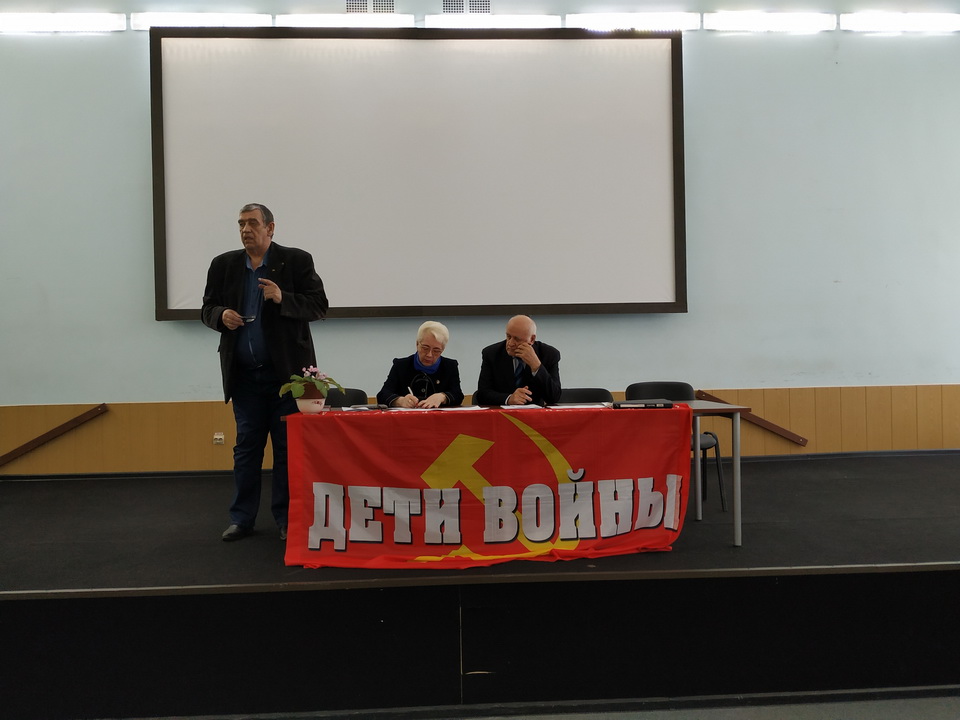Санкт-Петербург. Дети войны Петроградского района переизбрали Правление