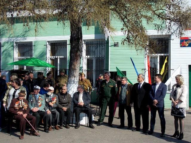В Петровске встретили легендарный воинский эшелон