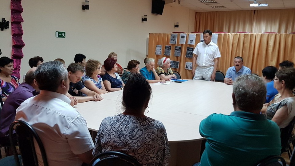 Н.В. Арефьев встретился с жителями Лимана